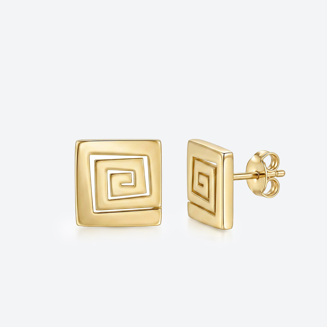 AION Boucles d’oreilles — Or jaune