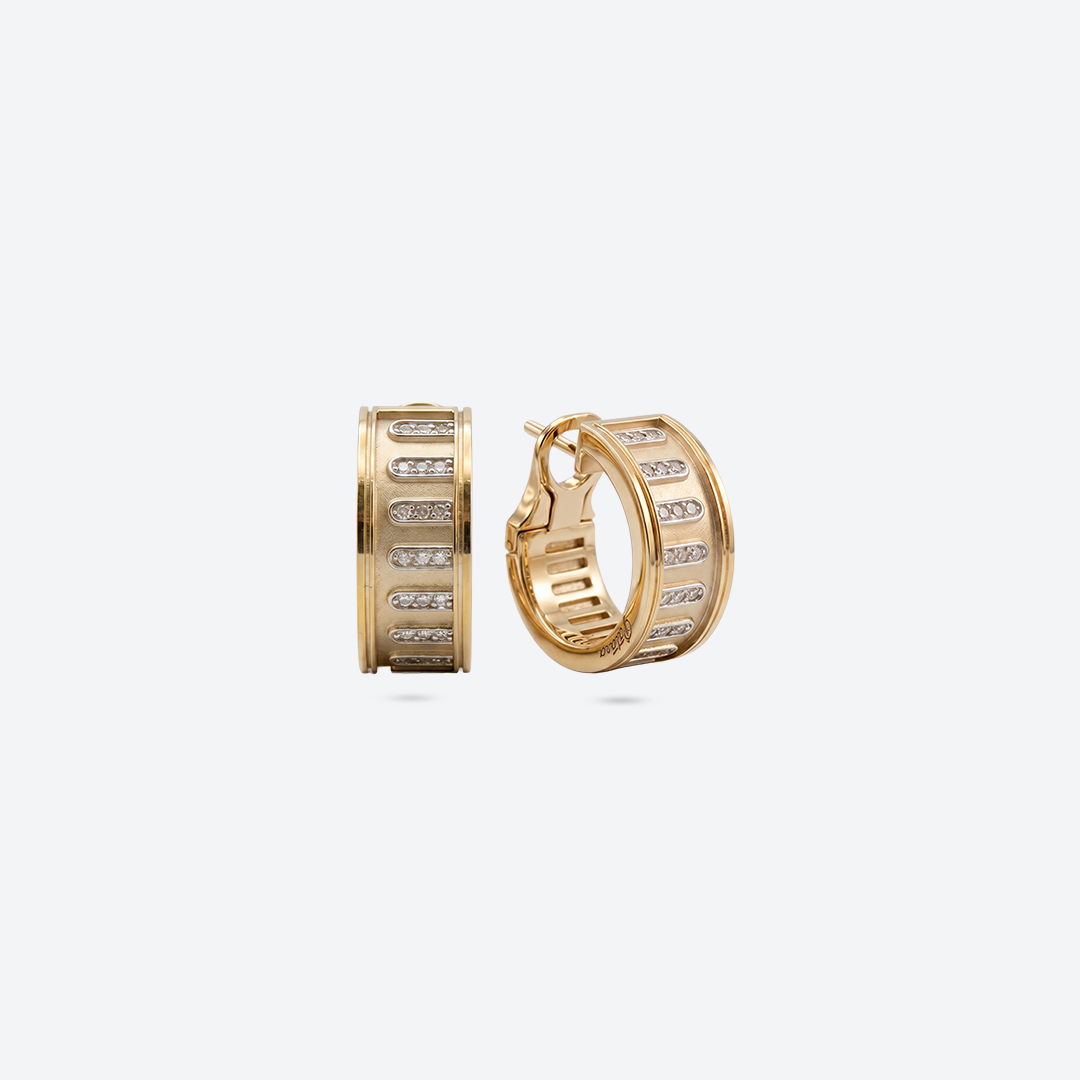 COLLUM Ohrringe — Gelbes Gold