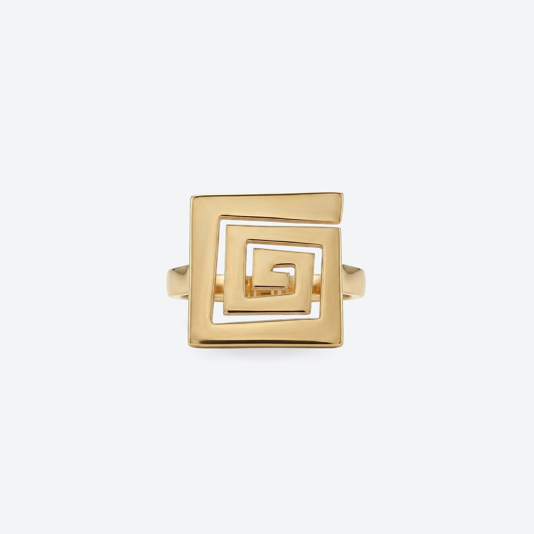 AION Ring — Gelbes Gold