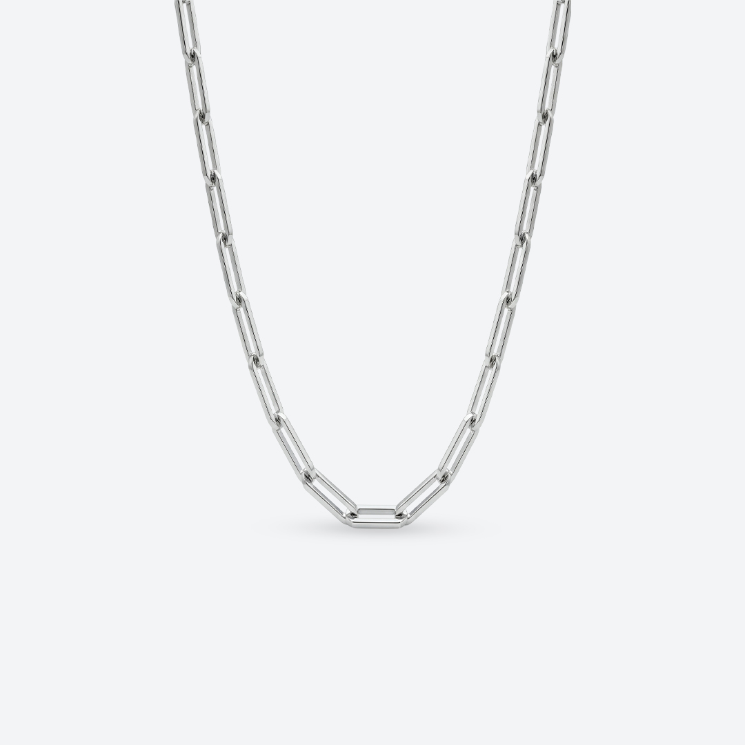 CHAINS Forse-Kette — Weißgold