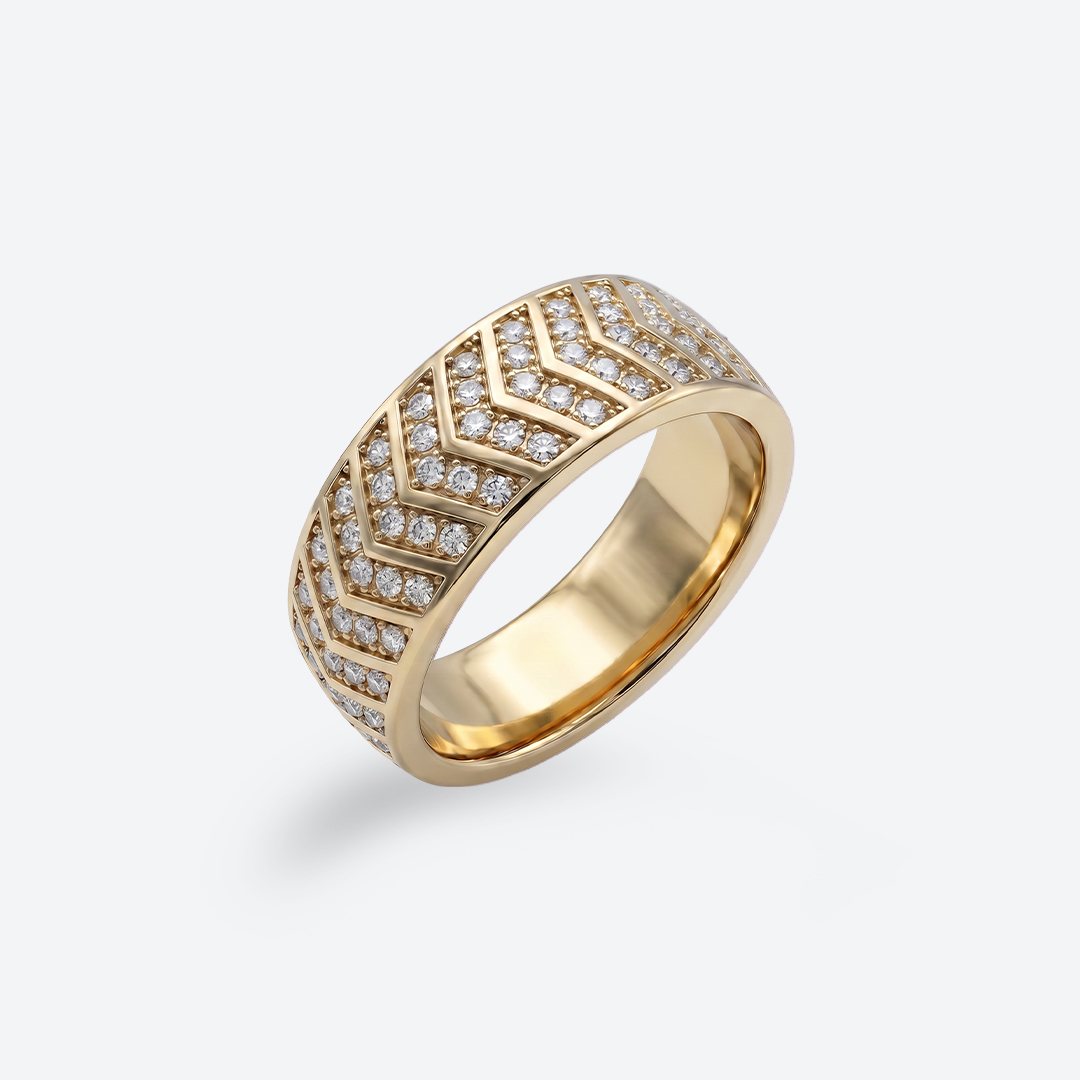 LYKIAN Bague - Diamant — Or jaune