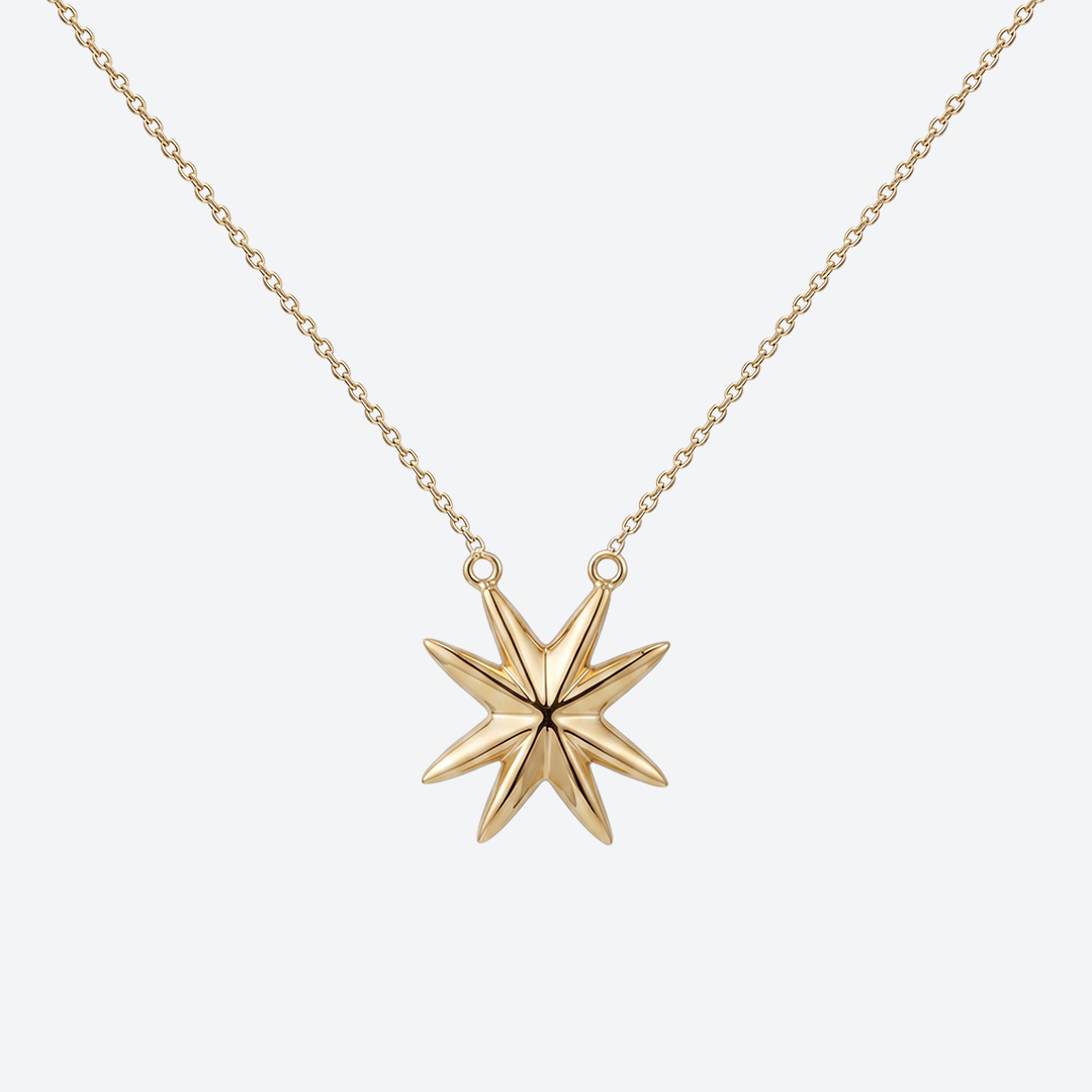 LILY Цепочное ожерелье — Жёлтое золото
